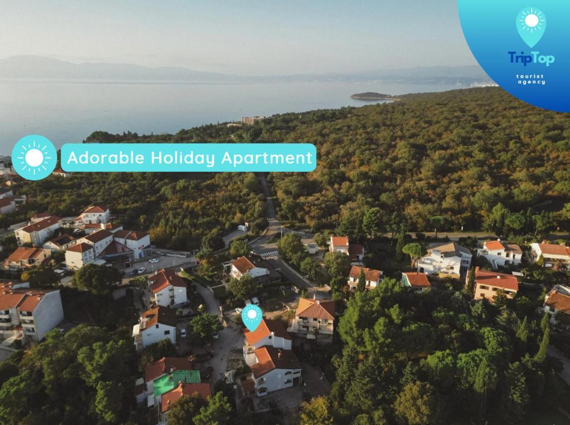 Adorable Holiday Apartment Malinska Exterior foto